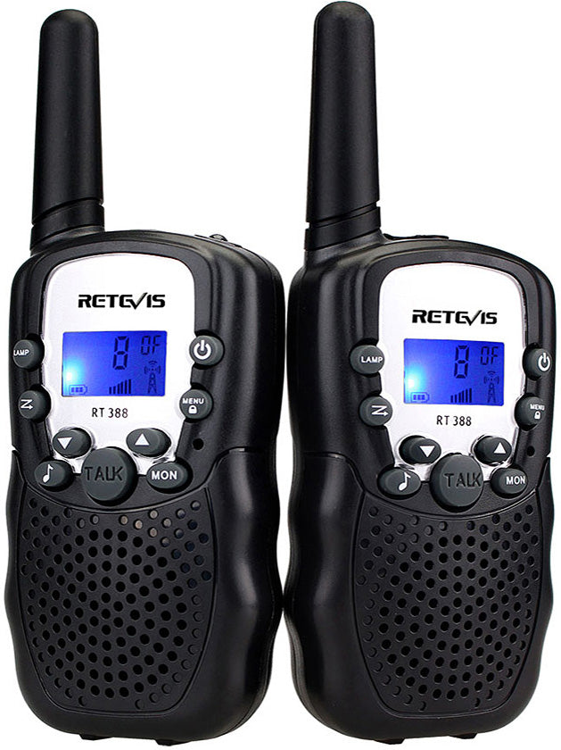 retevis black walkie talkies