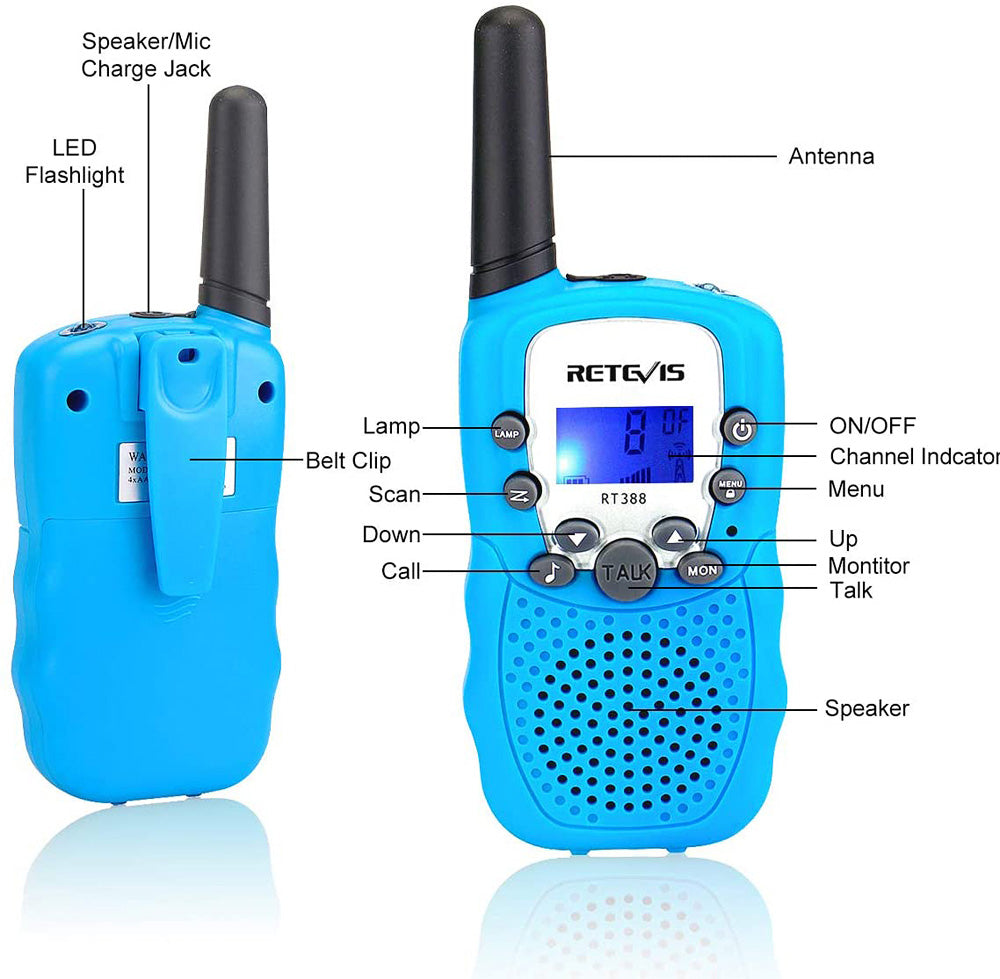 retevis sky walkie talkies