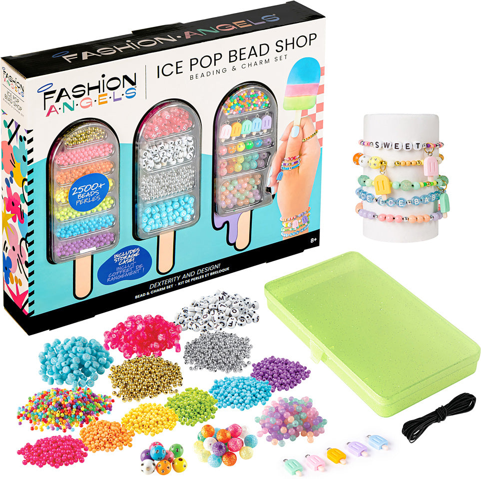 Ice Pop Bead Shop Beading & Charm Set — The Learning Tree