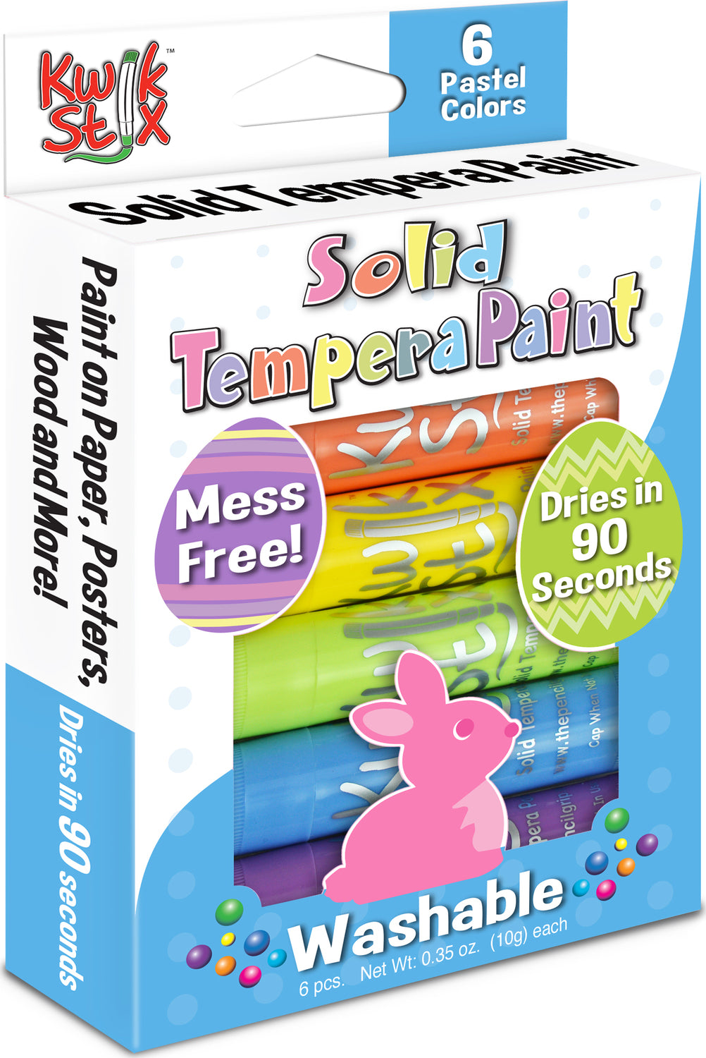 Kwik Stix Easter Edition 6 Pastel Colors