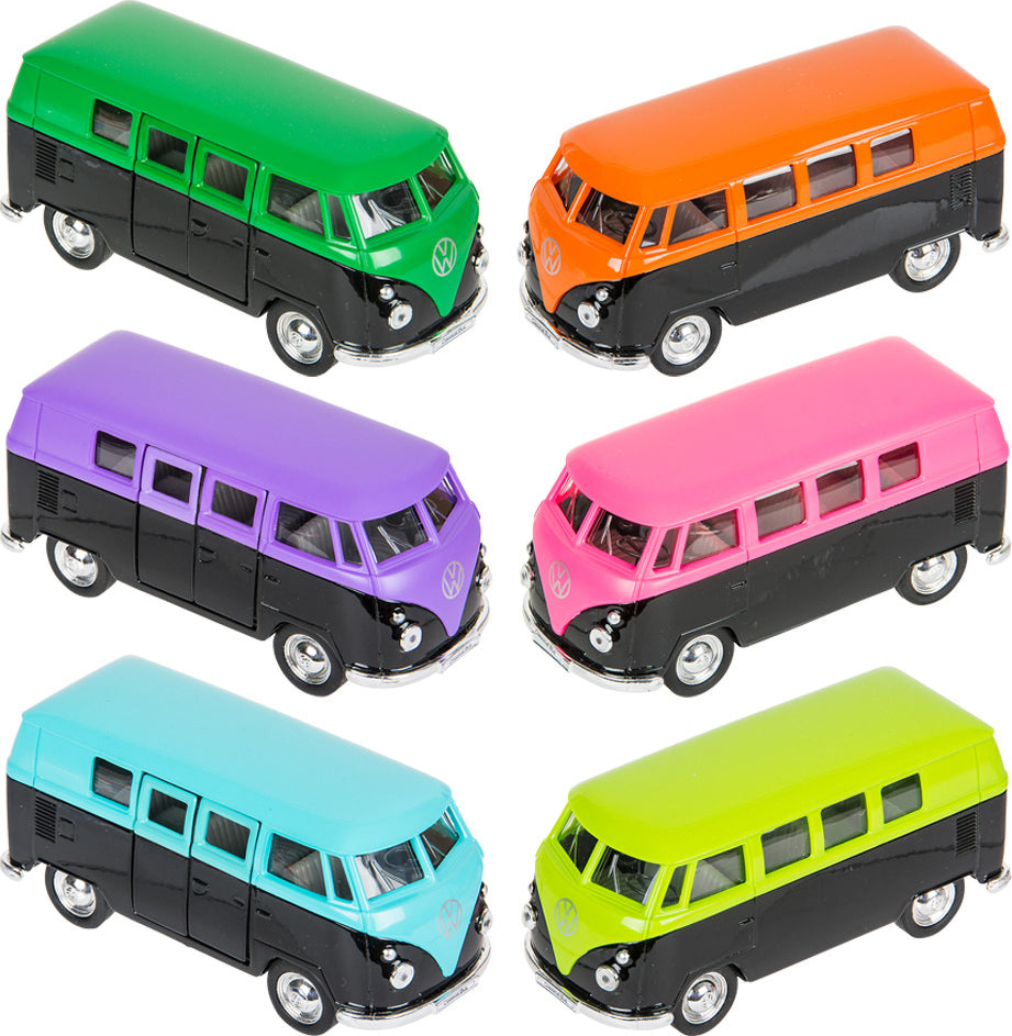 5" Diecast Neon Vw Bus