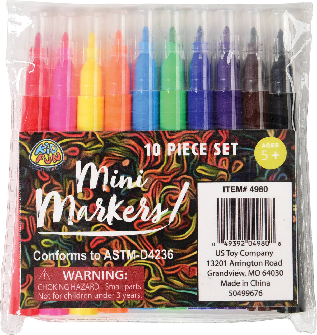 MINI MARKERS 10 PC — The Learning Tree