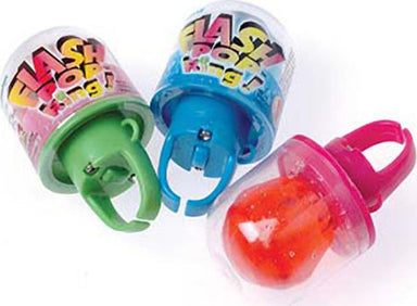 Flash Pop Rings - 24 Pieces (assorted)
